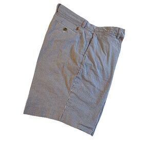 Polo Ralph Lauren Seersucker Stretch‎ Classic Fit Chino Shorts Men's Size 34